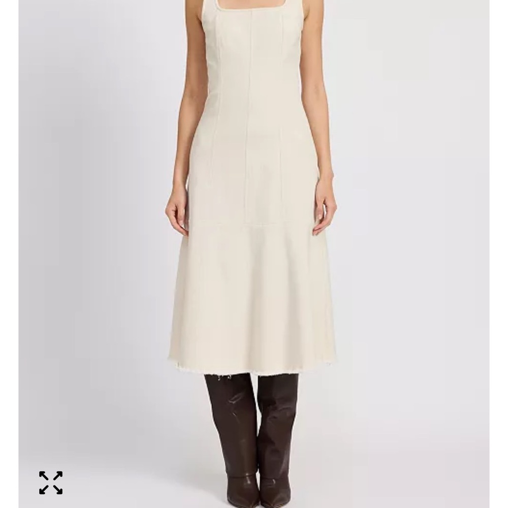 En Saison Gwendolyn Denim Midi Dress